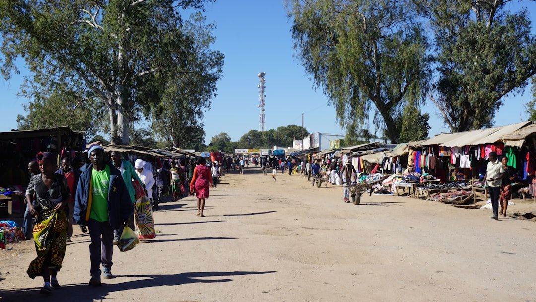 Zambia street market local life