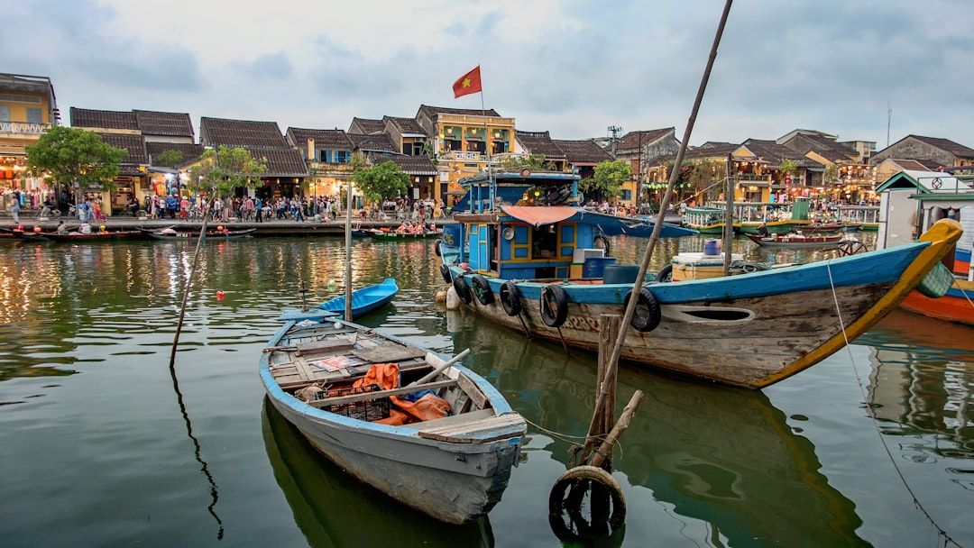The corridor in Hoi An