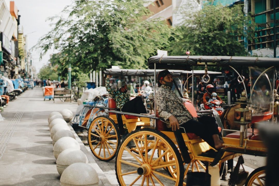 The route that costs least in Yogyakarta